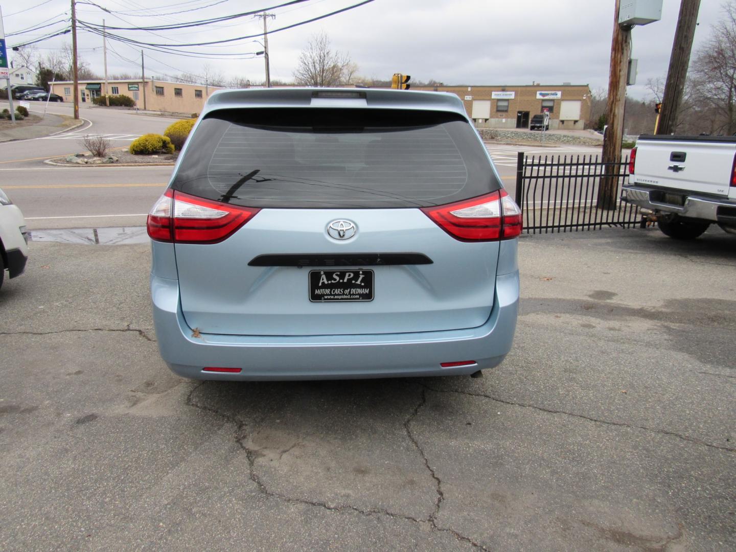 2015 Blue /Gray Toyota Sienna (5TDZK3DC4FS) with an 3.6L V6 DOHC 24V engine, Automatic transmission, located at 215 Milton St, Dedham, MA, 02026, (781) 329-5144, 42.241905, -71.157295 - This nice 7 passenger van is in excellent condition. Runs like new. All ASPI Motor Cars vehicles are fully serviced before they are delivered to assure the highest quality used vehicles. Come with a 3/3 warranty included in the price. Call for details. Prices on all vehicles do not include $299 - Photo#5